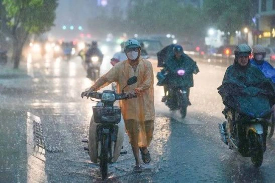 Mưa dông gia tăng tại các tỉnh Nam Bộ