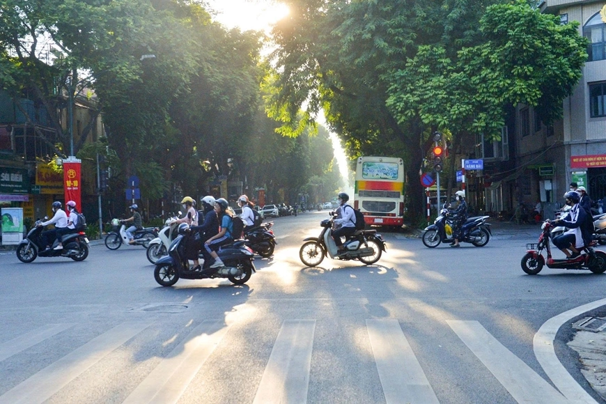 Thời tiết miền Bắc nắng n&oacute;ng trở lại