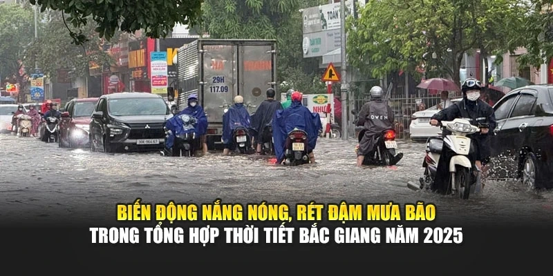 Kh&aacute;m ph&aacute; tổng hợp thời tiết Bắc Giang năm 2025 để nắm trọn diễn biến kh&iacute; hậu cả năm