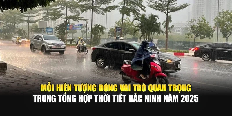 Tổng hợp thời tiết Bắc Ninh năm 2025 cho thấy mỗi mùa đều có đặc trưng riêng