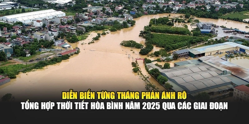 Diễn biến từng th&aacute;ng phản &aacute;nh r&otilde; tổng hợp thời tiết H&ograve;a B&igrave;nh năm 2025 qua c&aacute;c giai đoạn