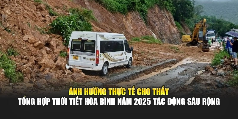 Ảnh hưởng thực tế cho thấy tổng hợp thời tiết H&ograve;a B&igrave;nh năm 2025 t&aacute;c động s&acirc;u rộng