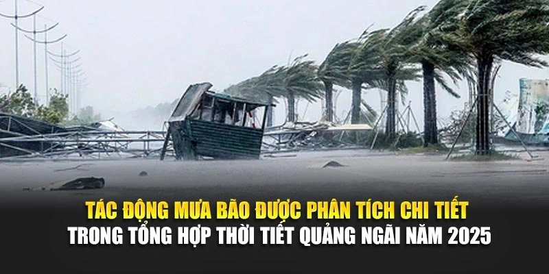 T&aacute;c động mưa b&atilde;o được ph&acirc;n t&iacute;ch chi tiết trong tổng hợp thời tiết Quảng Ng&atilde;i năm 2025