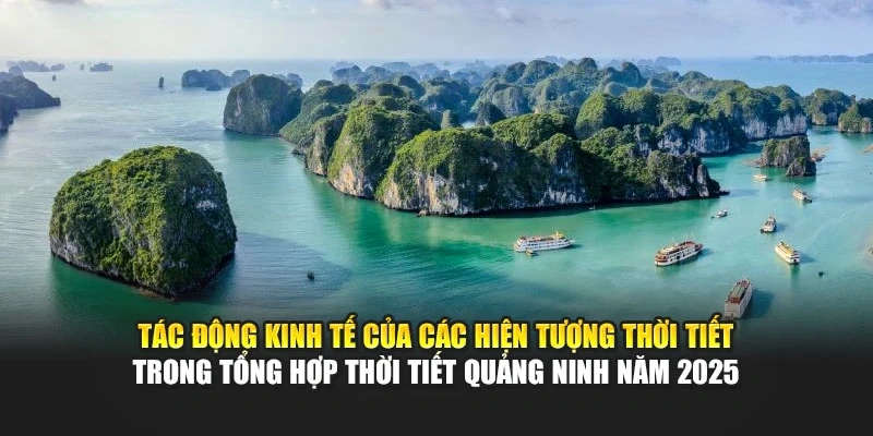 Tác động kinh tế của các hiện tượng thời tiết trong tổng hợp thời tiết Quảng Ninh năm 2025