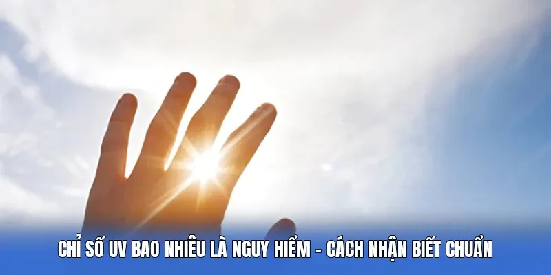 Chỉ Số UV Bao Nhiêu Là Nguy Hiểm - Cách Nhận Biết Chuẩn