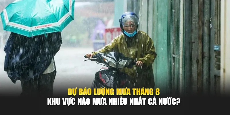Dự Báo Lượng Mưa Tháng 8: Khu Vực Nào Mưa Nhiều Nhất Cả Nước?