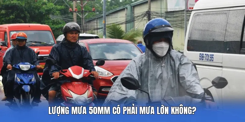 Lượng Mưa 50mm Có Phải Mưa Lớn Không?