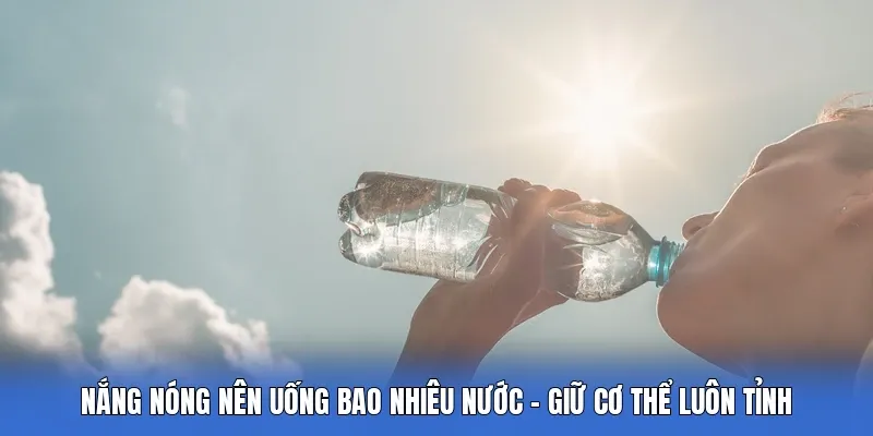 Nắng Nóng Nên Uống Bao Nhiêu Nước - Giữ Cơ Thể Luôn Tỉnh