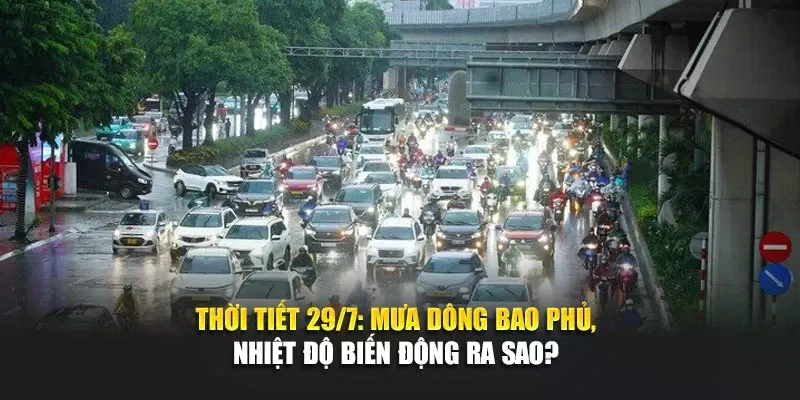 Thời Tiết 29/7: Mưa Dông Bao Phủ, Nhiệt Độ Biến Động Ra Sao?