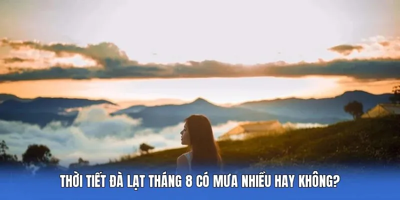Thời Tiết Đà Lạt Tháng 8 Có Mưa Nhiều Hay Không?