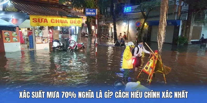 Xác Suất Mưa 70% Nghĩa Là Gì? Cách Hiểu Chính Xác Nhất